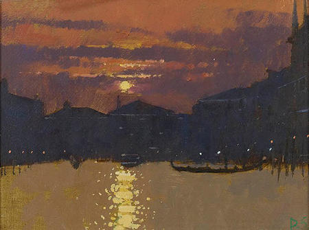 Blazing Sunset, Grand Canal