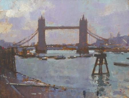 Lowtide - View from Sugar Quary Wharf, London