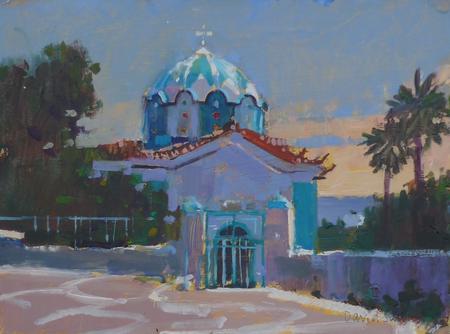The Church with the Blue Dome, Samos
