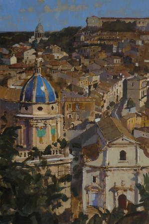 The Blue Dome, Ragusa Ibla, Sicily
