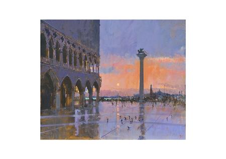 Blood Orange Sky, Piazetta, San Marco