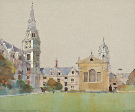 Chapel and Library Tower, Pembroke College