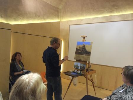 A touch of colour for the sky