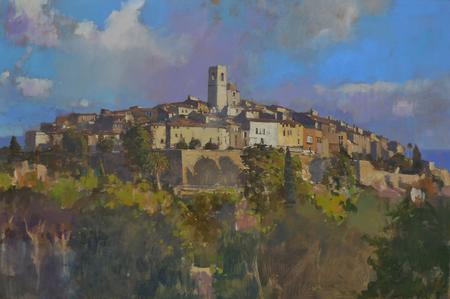 Stage 6 - Finished Painting - St Paul De Vence