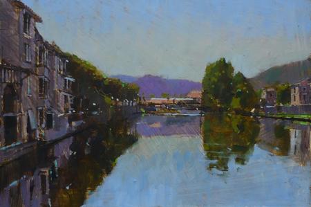 Relections of the River Salat