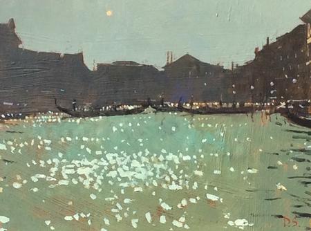 Low winter sun, silver light