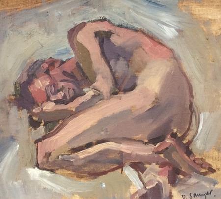 Male,Sleeping Figure