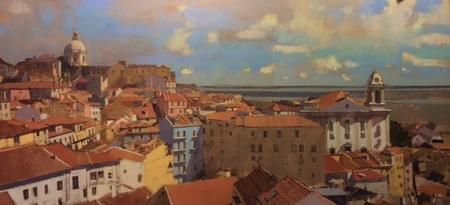 View from the Miradouro de Santa Luzia, Lisbon