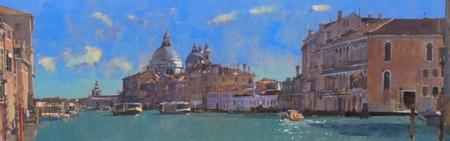 Late Winter Sun, View from the Accademia Bridge, Venice