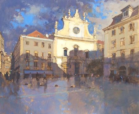 Evening Shadows, The Church of San Domingos, Lisbon