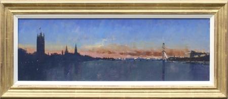 London Sunset, View from Lambeth Bridge