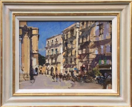 Piazza San Dominicio, Sunny Afternoon, Palermo