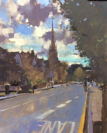 St Pauls Church, Herne Hill, Autumn Light