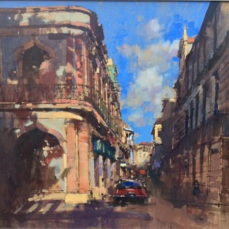 Dappled Light, View from Pasea de Marti, Havana