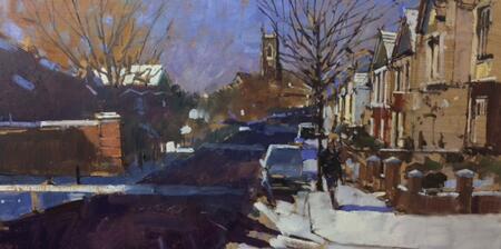 St Nicholas Church, Tooting, In the Snow