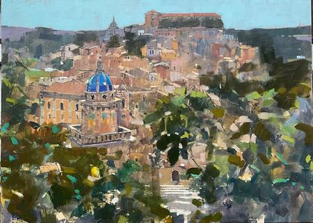 The Blue Dome, Ragusa, Sicily