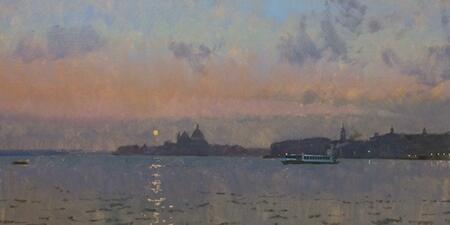 Sunset - across the Lagoon