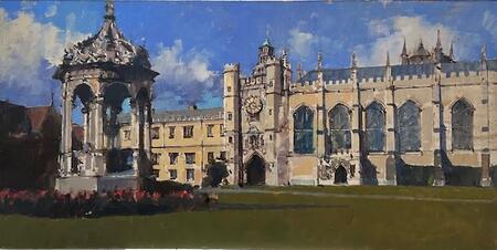 Trinity College. The Fountain.