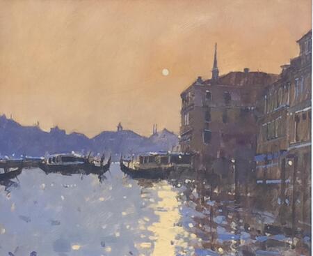 Sunset Reflections II, Grand Canal, Venice