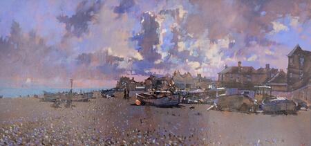 Fishing Boats - Late Afternoon Sky