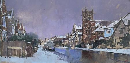 Mitcham Lane , February 2021