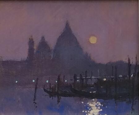 Pink Sky, Yellow Sun, Venice