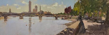 Summer Afternoon Chelsea Embankment