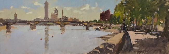 Summer Afternoon Chelsea Embankment