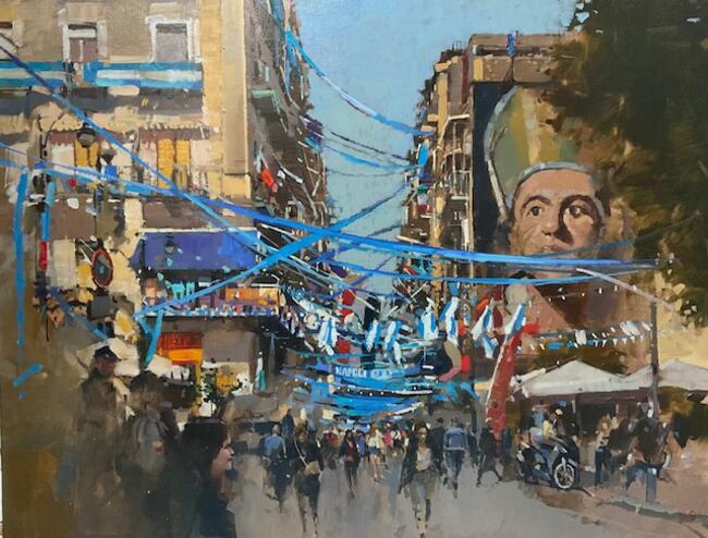 The Miracle of San Gennaro. Forcella May 2023 Naples