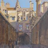 New College Portico from New College Lane, Oxford