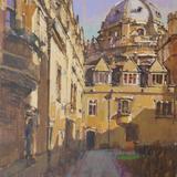 Brasenose, the old quad and Radcliffe Camera, Oxford