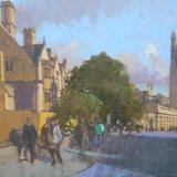 Magdalen Tower, from the High St, Late Summer Light, Oxford
