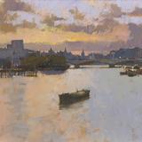 Sunset, View from Blackfriars Bridge - II