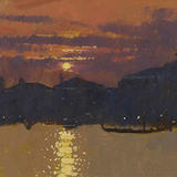 Blazing Sunset, Grand Canal