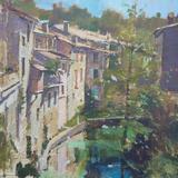 Village by the Stream, SW France