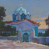 The Church with the Blue Dome, Samos