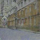 Merton Chapel Tower and Corpus Christi, Oxford