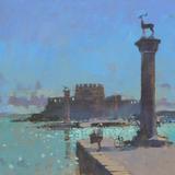 Entrance to the Harbour, Rhodes