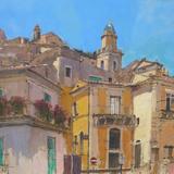 Church with Blue Dome. Ragusa Ibla, Sicily