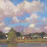 Funfair by the Pond . Wimbledon Village .