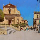 Piazza Municipio, Towards Porta Reale, Noto, Sicily