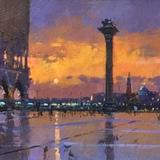 Sunset, The Piazetta, Venice