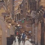 Due Amici, road to the Piazza