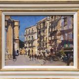Piazza San Dominicio, Sunny Afternoon, Palermo