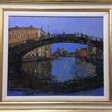 Evening Reflections, The Accademia Bridge