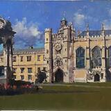 Trinity College. The Fountain.