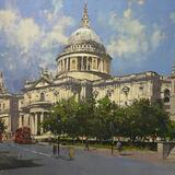St Paul's Cathedral, August Heatwave