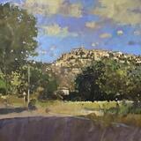 Towards Gordes from Route de Adams.