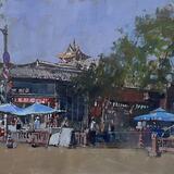 Street Scene, Haidian District, Beijing