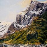 To the top! Original painting by Irina Sumanenkova